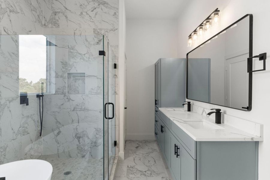 Furnished interior view inside a new home in , Houston (Image 5). Furnished interior view inside a new home in , Houston (Image 5).