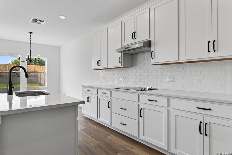 Furnished interior view inside a new home in The Wilder, Adkins (Image 5).