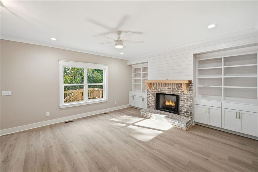 Spacious, unfurnished interior of a new home in , Canton (Image 47).