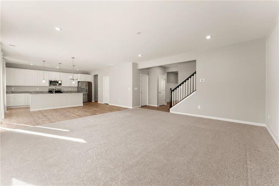 Spacious, unfurnished interior of a new home in , Braselton (Image 31). Spacious, unfurnished interior of a new home in , Braselton (Image 31).