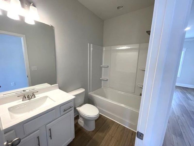 Furnished interior view inside a new home in Ponderosa Farms Estates, Gainesville (Image 7).