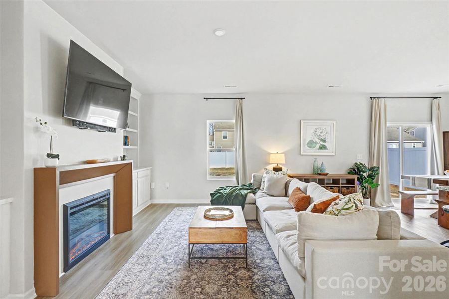 Furnished interior view inside a new home in McKee Creek Village, Charlotte (Image 8).