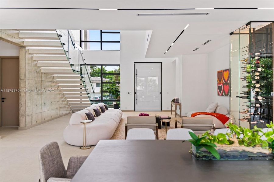 Furnished interior view inside a new home in , Miami Shores (Image 3).