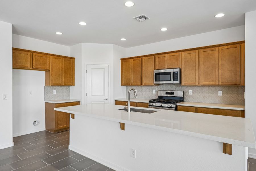 Furnished interior view inside a new home in Hawes Crossing, Mesa (Image 8).