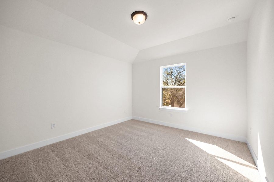 Spacious, unfurnished interior of a new home in Bridgeland, Cypress (Image 34).