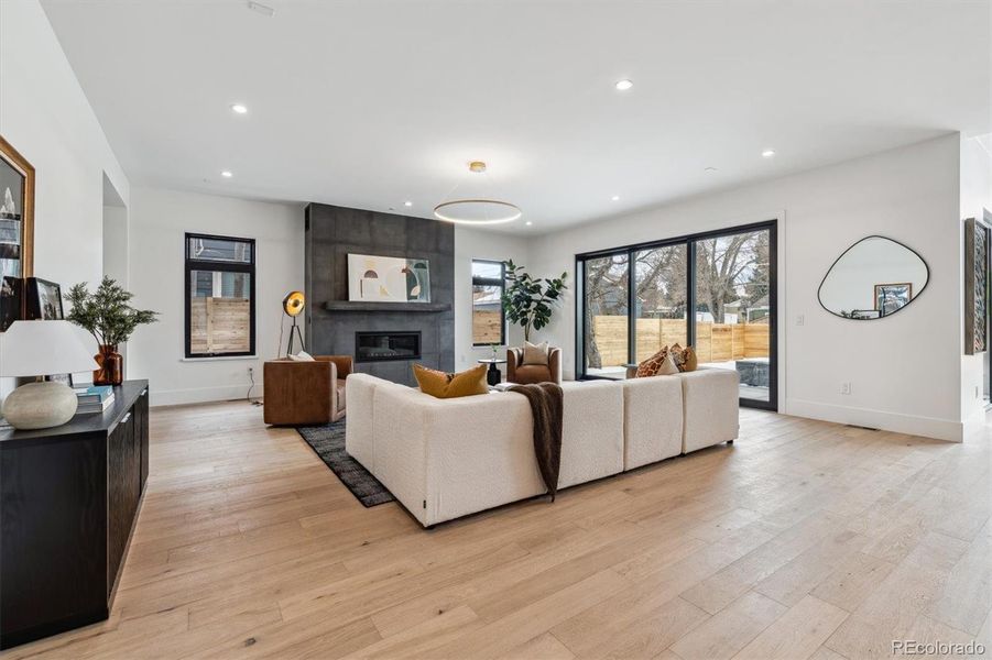 Furnished interior view inside a new home in , Denver (Image 24). Furnished interior view inside a new home in , Denver (Image 24).