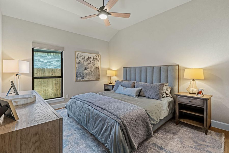 Furnished interior view inside a new home in , Fulshear (Image 28).