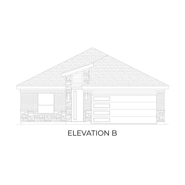 Representative rendering of the exterior for the Kennedy F by First Texas Homes (Image 4).