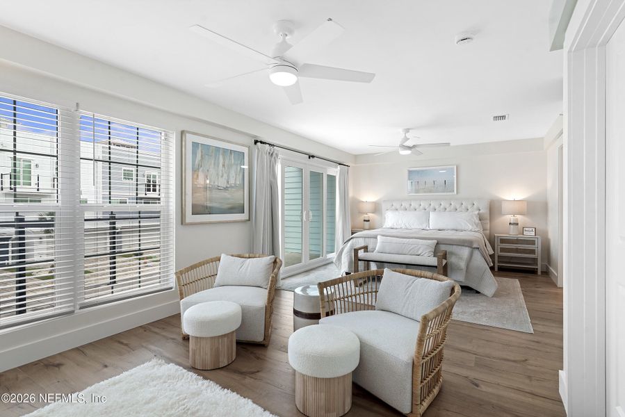 Furnished interior view inside a new home in , St. Augustine (Image 10).