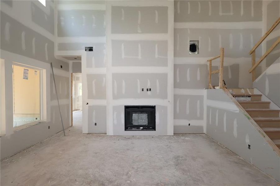 In-progress construction of a new home in Meadow Brook Farms, Cumming, GA (Image 8).