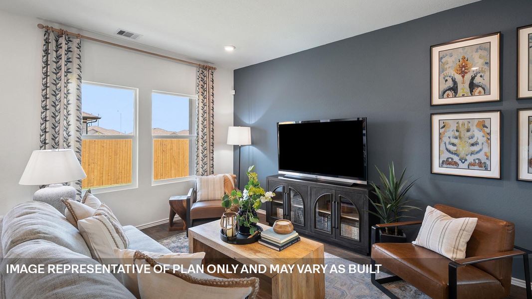 Furnished interior view inside a new home in Talavera, Kyle (Image 23).