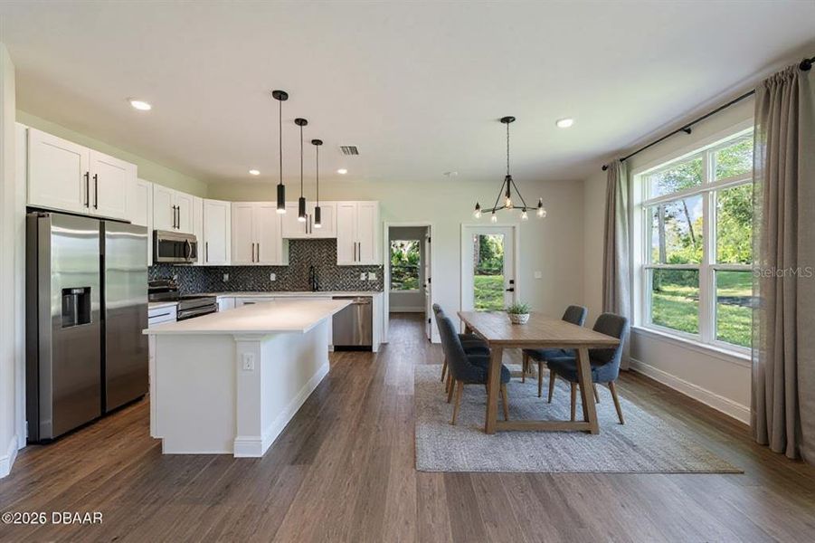 Furnished interior view inside a new home in , Deland (Image 7).