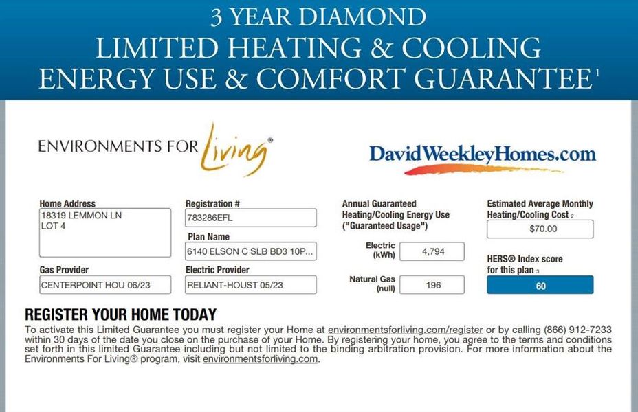 With 2x6 exterior wall construction, we can use a higher R value insulation which saves you money on your heating and cooling bills…Ask us about our guarantee!