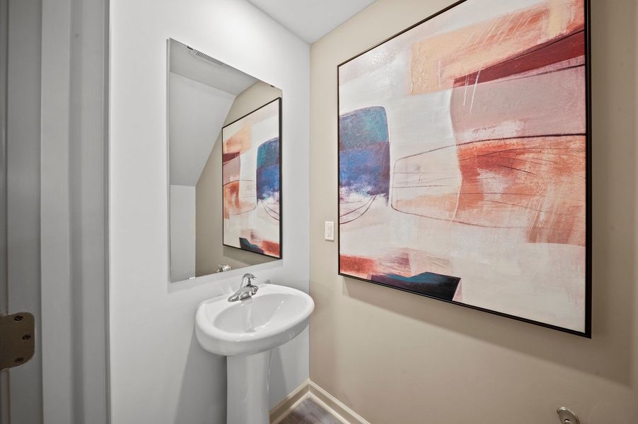 Furnished interior view inside a new home in Champions Village at Cherry Hill, Pendleton (Image 35).