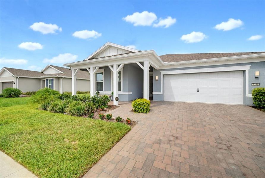 Front exterior of a new home in , St. Cloud, FL, highlighting curb appeal (Image 31).