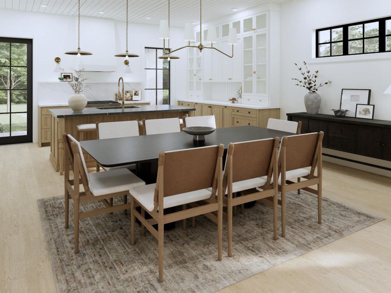 Furnished interior view inside a new home in , Lake Worth (Image 59).