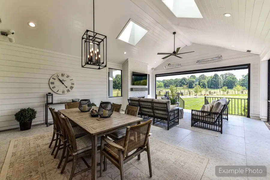 Furnished interior view inside a new home in Weddington Grove, Weddington (Image 41).