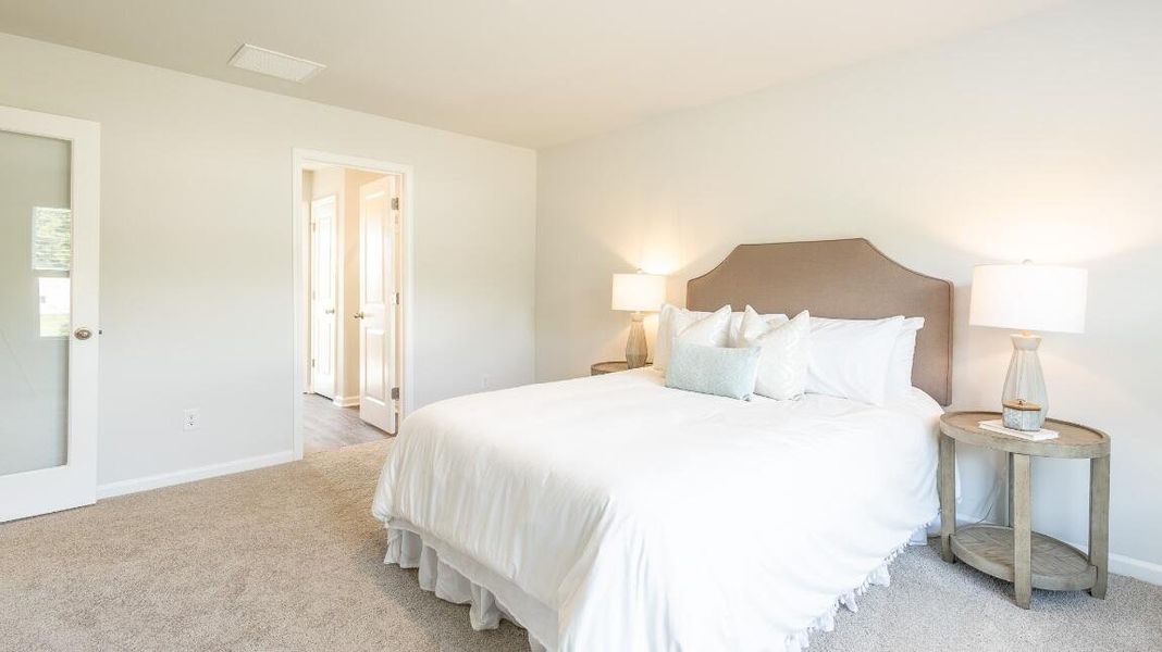 Furnished interior view inside a new home in Settlement at Salamander, North Charleston (Image 11).