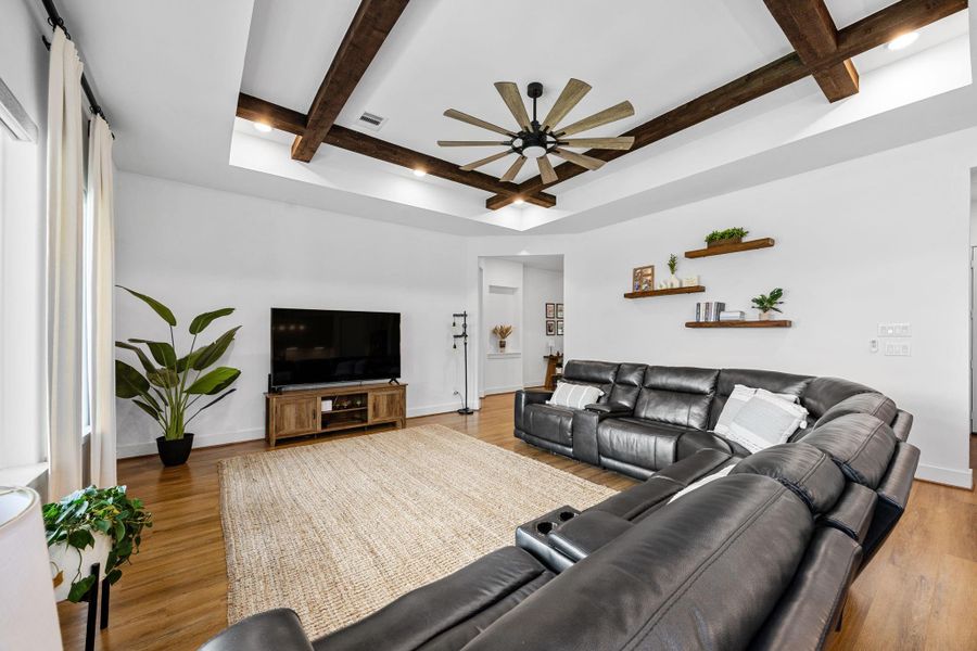 Furnished interior view inside a new home in , Montgomery (Image 4). Furnished interior view inside a new home in , Montgomery (Image 4).