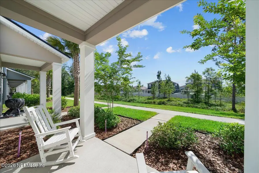 Exterior details and patio area of a home in , Middleburg (Image 3). Exterior details and patio area of a home in , Middleburg (Image 3).