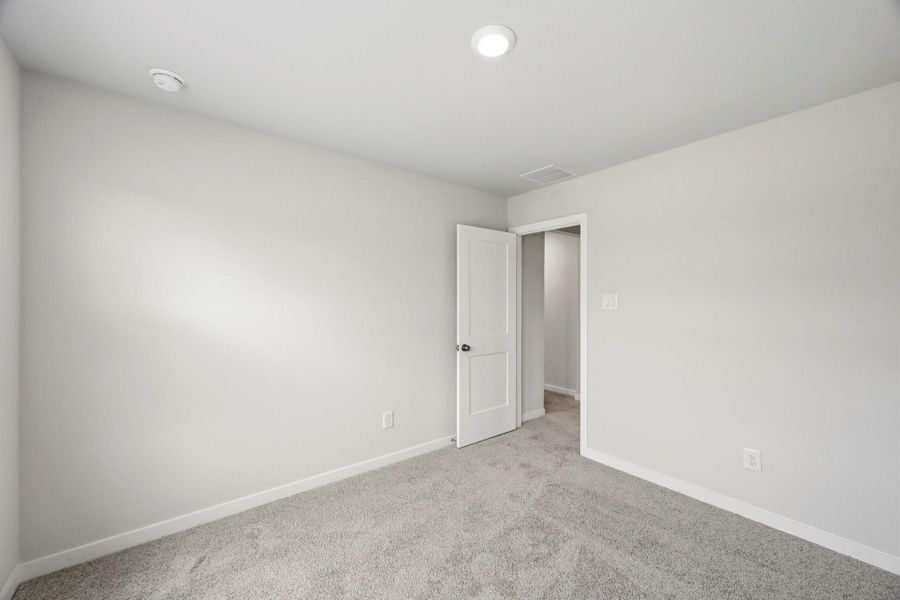 Spacious, unfurnished interior of a new home in Crockett Meadows, Conroe (Image 24). Spacious, unfurnished interior of a new home in Crockett Meadows, Conroe (Image 24).