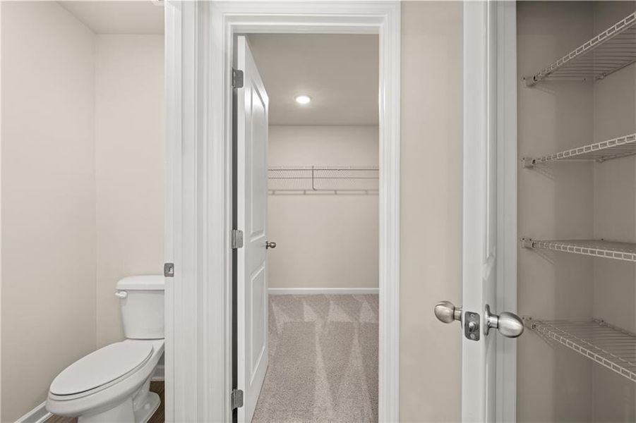 Furnished interior view inside a new home in Alcovy Village, Lawrenceville (Image 5).