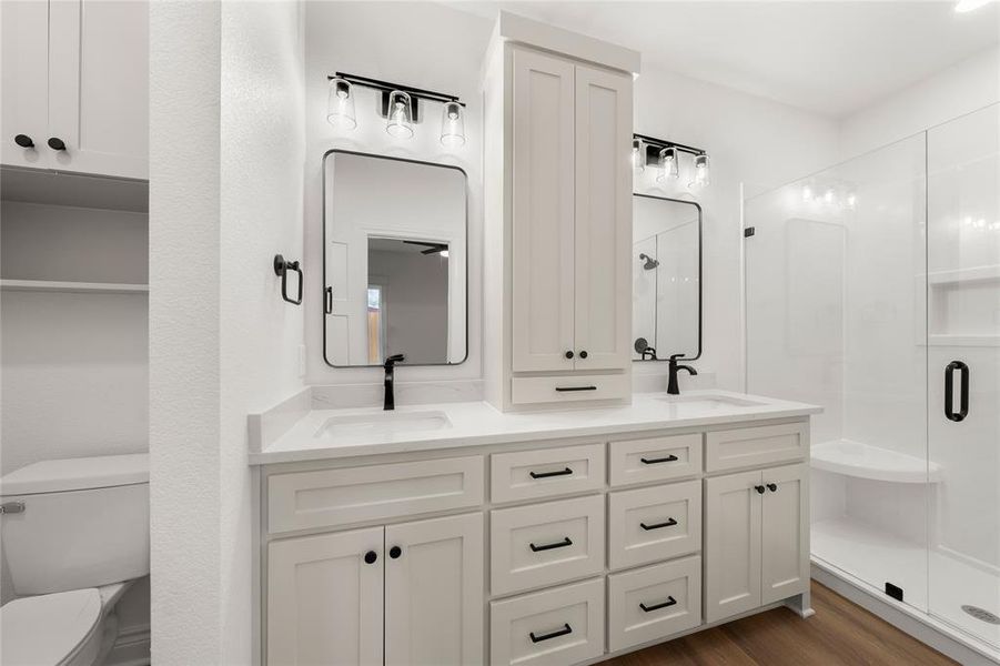 Furnished interior view inside a new home in , Valley Mills (Image 9).