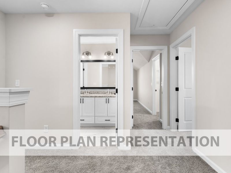 Image 18 representing the Glendale by Ivey Homes in Forrest Bluff, North Augusta, SC.