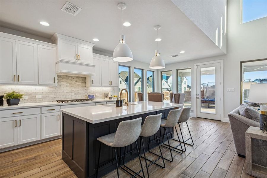 Furnished interior view inside a new home in , McKinney (Image 12). Furnished interior view inside a new home in , McKinney (Image 12).