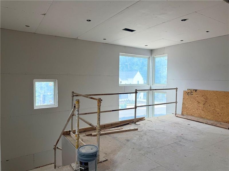 In-progress construction of a new home in Aster, Roswell, GA (Image 43).