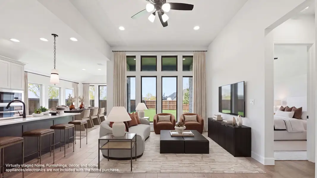 Furnished interior view inside a new home in Hillstead, Lavon (Image 8).