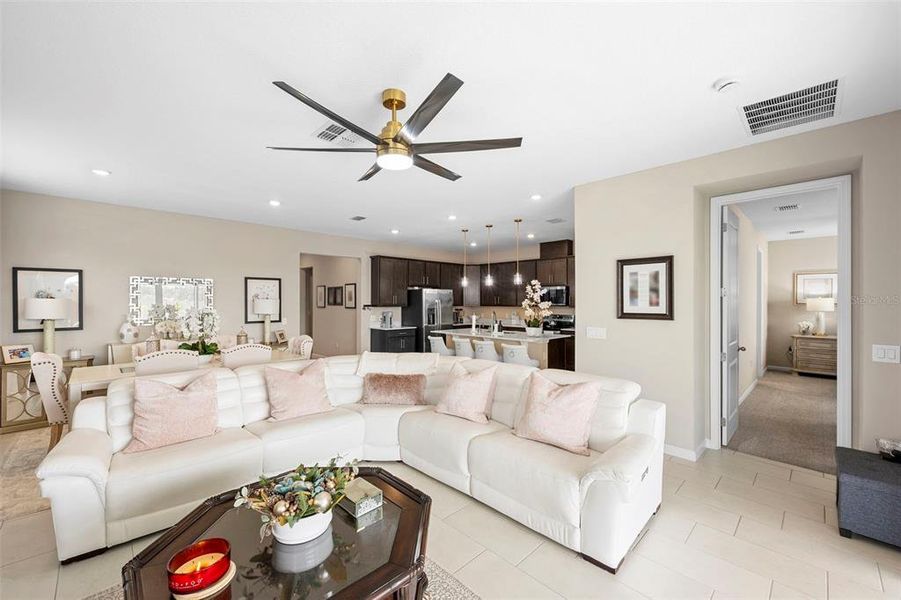 Furnished interior view inside a new home in , Lake Wales (Image 16). Furnished interior view inside a new home in , Lake Wales (Image 16).