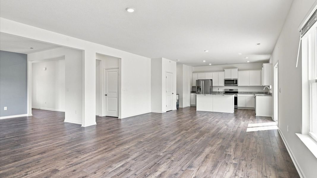 Spacious, unfurnished interior of a new home in Mary's Pointe, Clinton (Image 26). Spacious, unfurnished interior of a new home in Mary's Pointe, Clinton (Image 26).