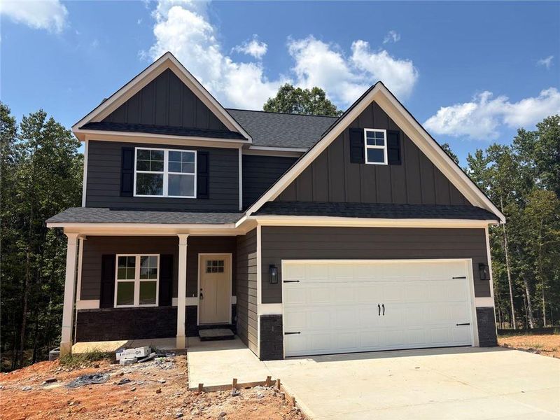 In-progress construction of a new home in Benson Estates, Dallas, GA (Image 11).