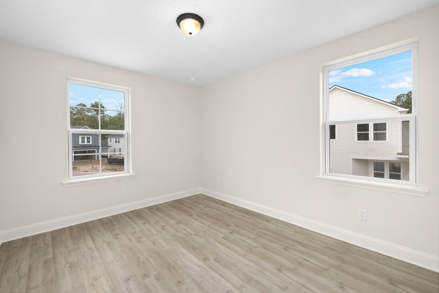 Representative unfurnished interior of a home built from the Palmetto by Riverside Homes in Mariposa at EverRange 40' Series, Jacksonville (Image 116).