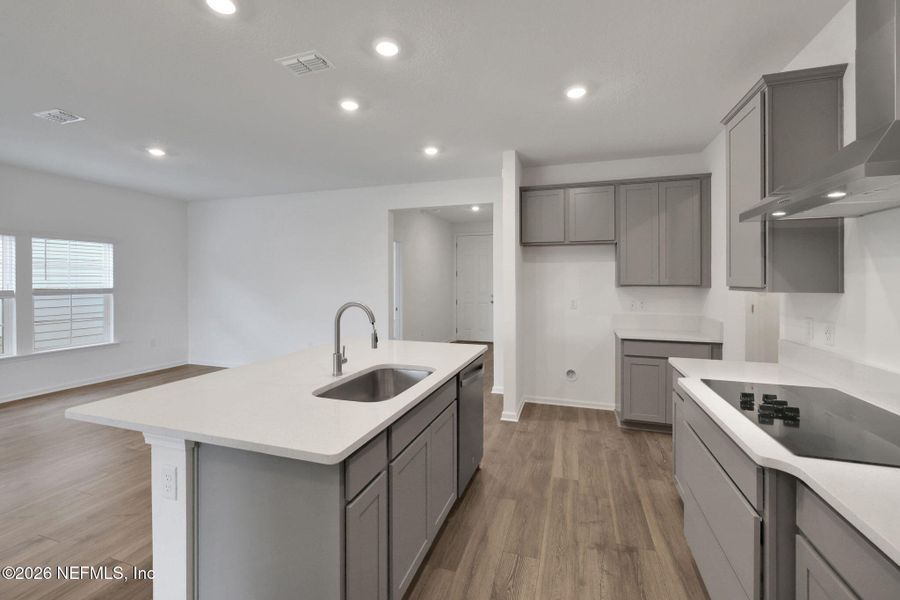 Furnished interior view inside a new home in Amberly, Green Cove Springs (Image 6).