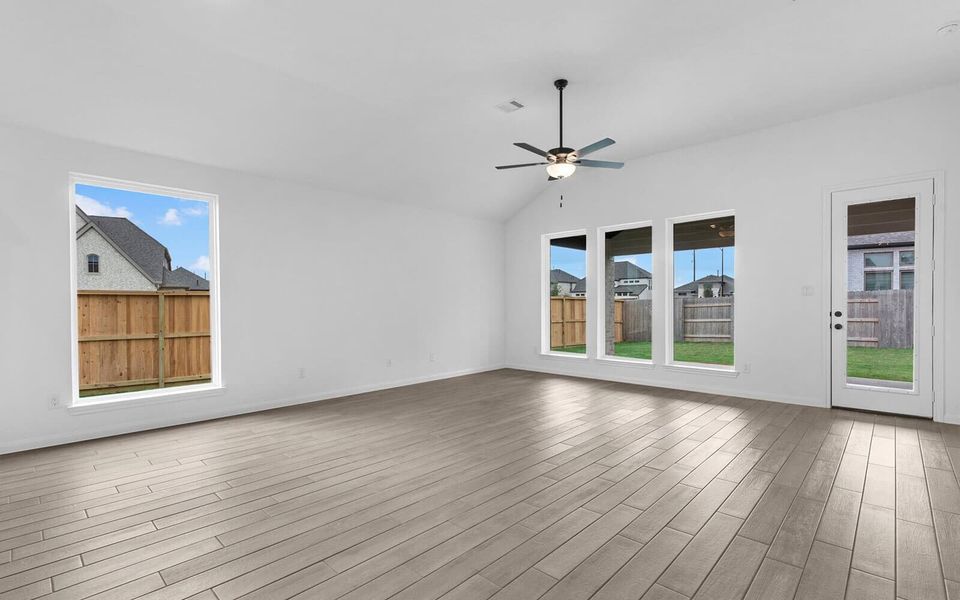 Representative unfurnished interior of a home built from the Bryn by Brookfield Residential in 50' Traditional Homes at Elyson, Katy (Image 9). Representative unfurnished interior of a home built from the Bryn by Brookfield Residential in 50' Traditional Homes at Elyson, Katy (Image 9).