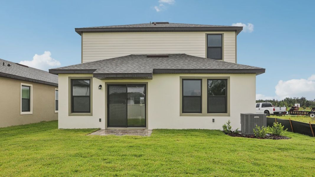 Naples Back Exterior Grasslands West in Lakeland FL