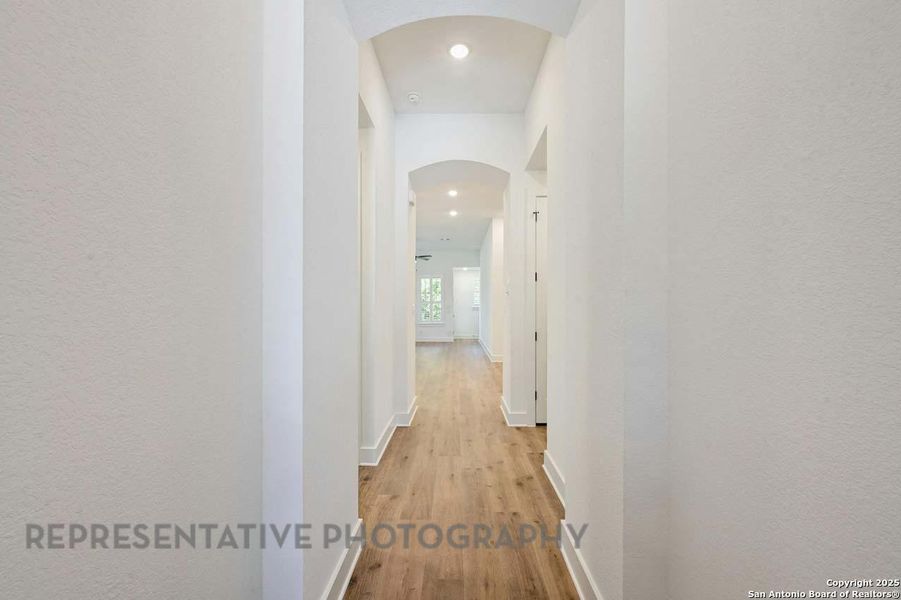 Spacious, unfurnished interior of a new home in Davis Ranch: 45ft. lots, San Antonio (Image 11).