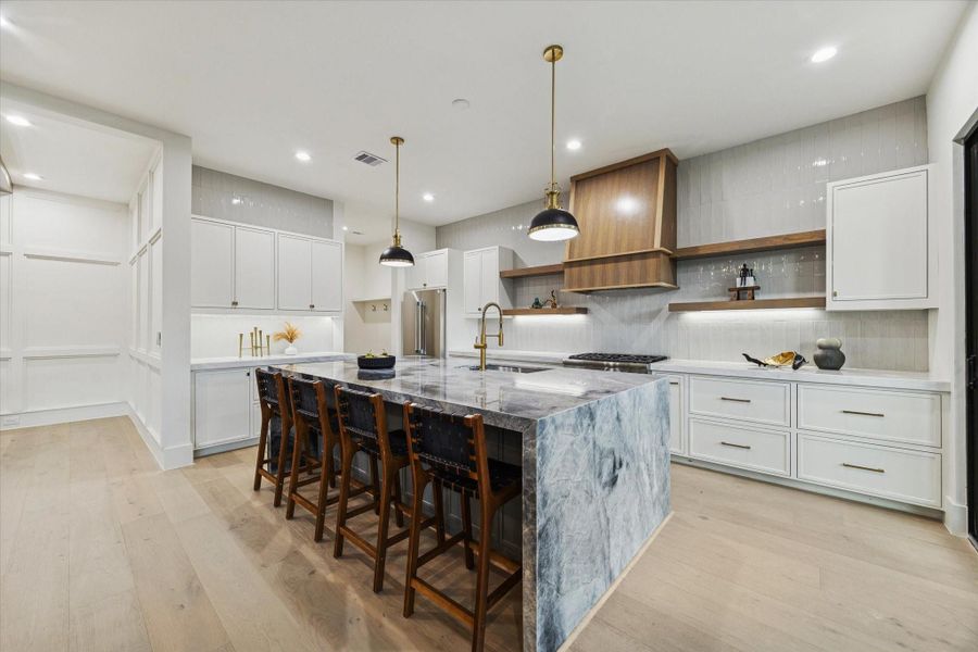 Furnished interior view inside a new home in , Houston (Image 31).