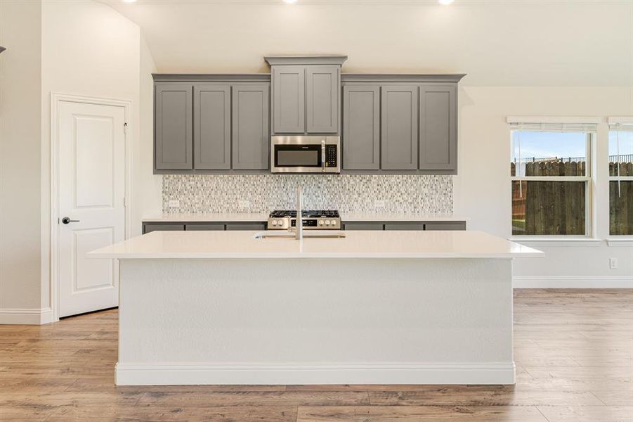 Furnished interior view inside a new home in Godley Ranch Classic, Godley (Image 7). Furnished interior view inside a new home in Godley Ranch Classic, Godley (Image 7).