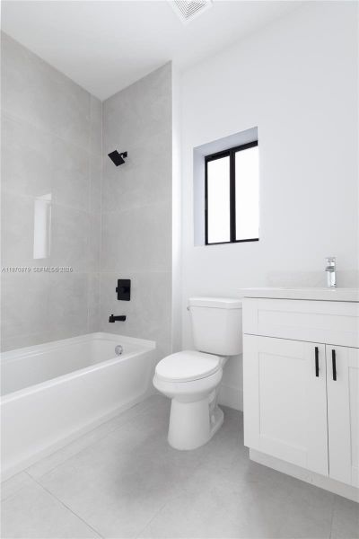 Furnished interior view inside a new home in , Miami (Image 8).