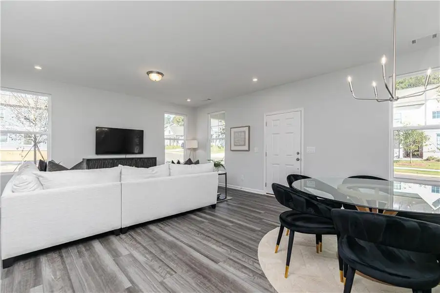 Furnished interior view inside a new home in , Powder Springs (Image 4).