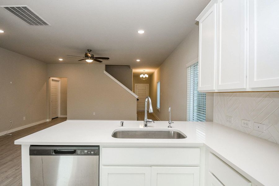 Close-up of interior finishes inside a home in Marvida, Cypress (Image 15).