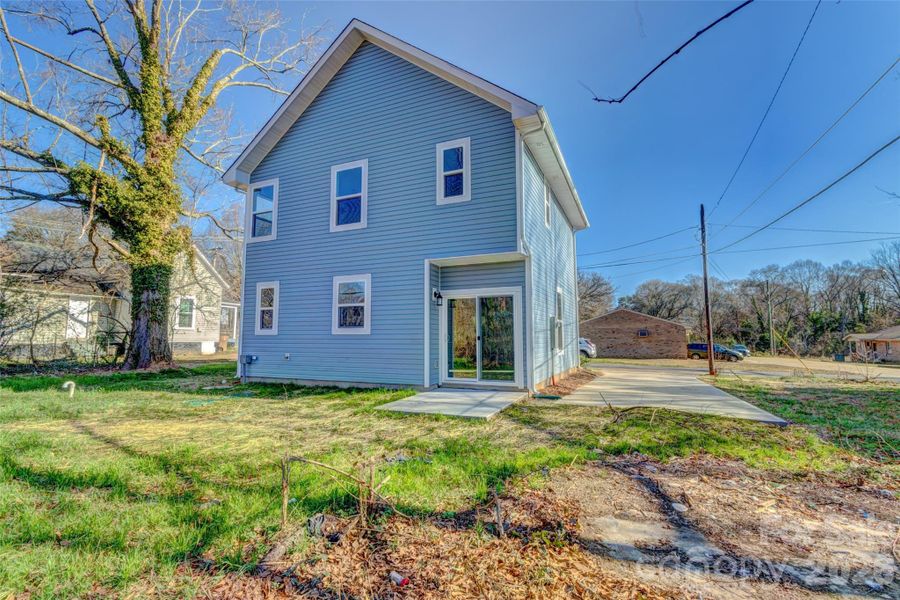 Exterior details and patio area of a home in , Shelby (Image 4). Exterior details and patio area of a home in , Shelby (Image 4).