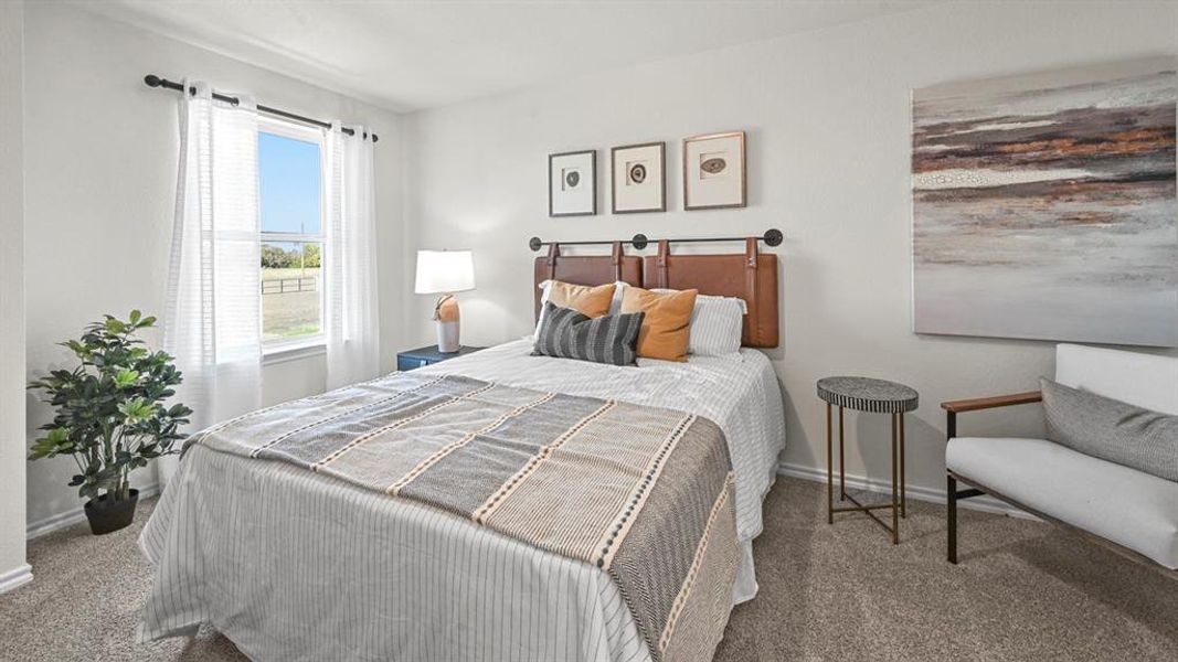 Furnished interior view inside a new home in Arbor Trails North, Princeton (Image 6).