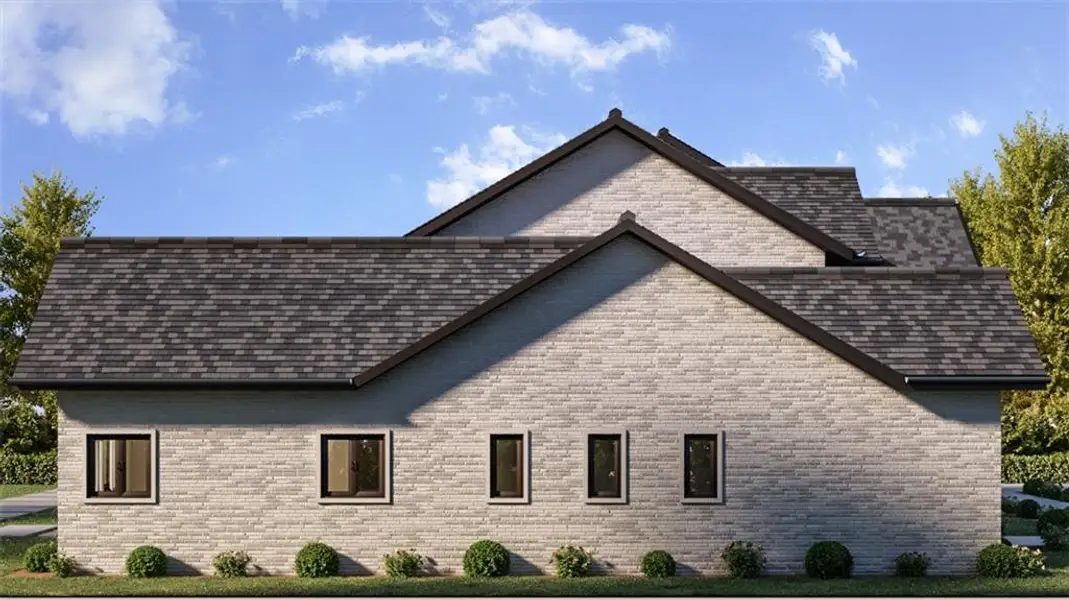 Front exterior of a new home in , Atlanta, GA, highlighting curb appeal (Image 30).