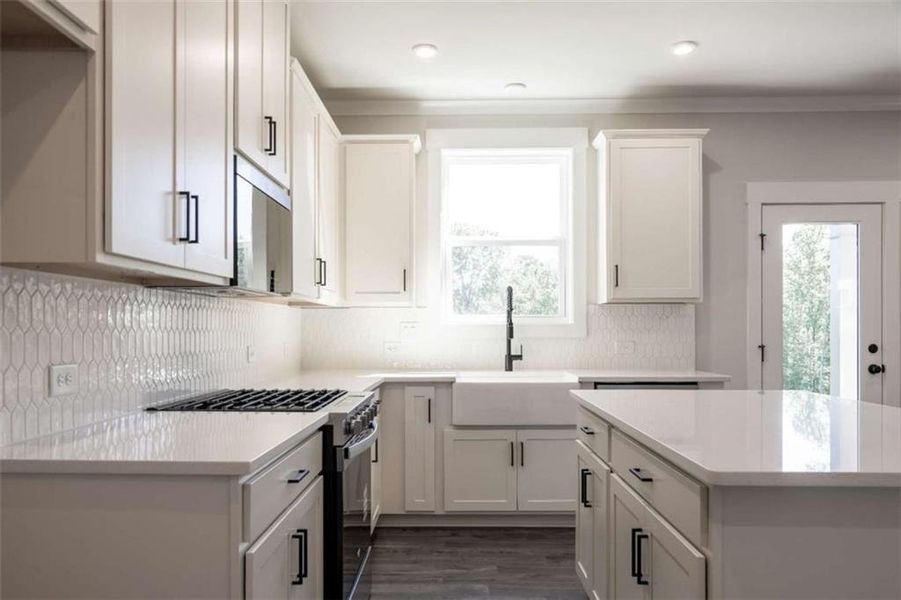 Furnished interior view inside a new home in Cambridge at Steels Bridge: Steels Bridge, Canton (Image 10).