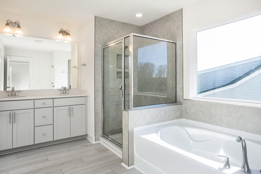 Furnished interior view inside a new home in 1158 Place, Wilson (Image 13).