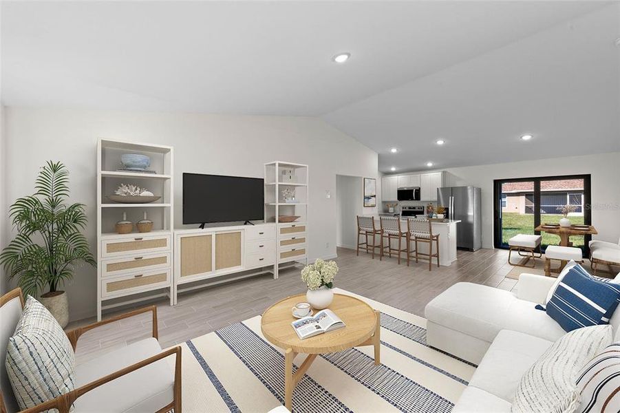 Furnished interior view inside a new home in , Port Charlotte (Image 4).